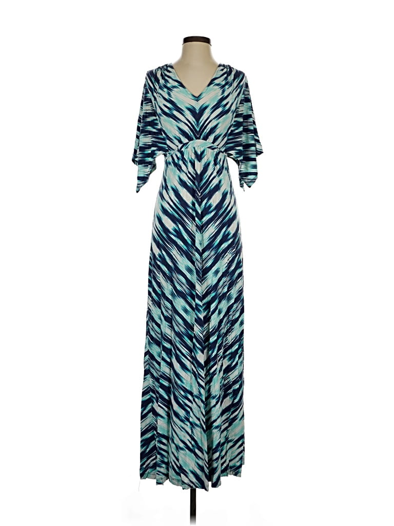 Pre-owned Tommy Bahama Casual Dress In Blue