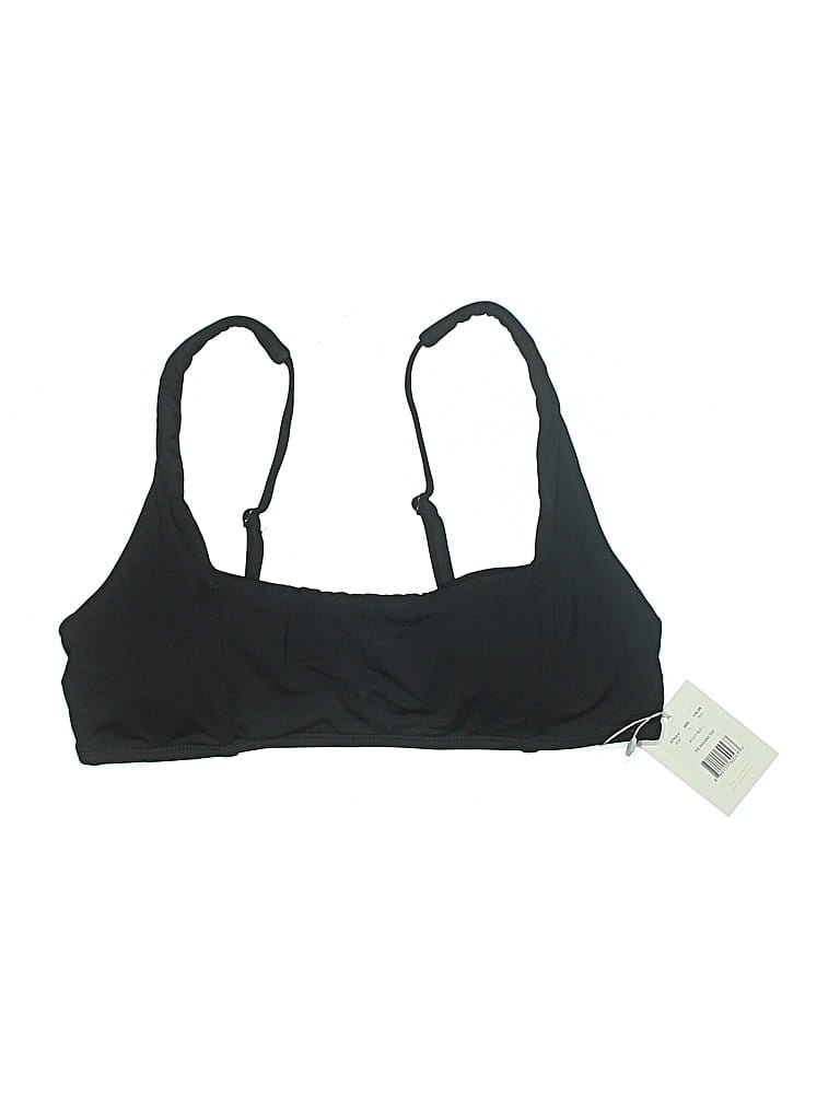Pre-owned Andie Swimsuit Top Black Swimwear