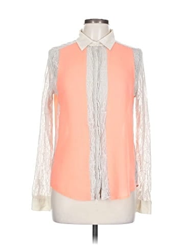 Love Tree Long Sleeve Blouse (view 1)