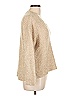 MICHAEL Michael Kors Metallic Tan Pullover Sweater Size L - photo 4