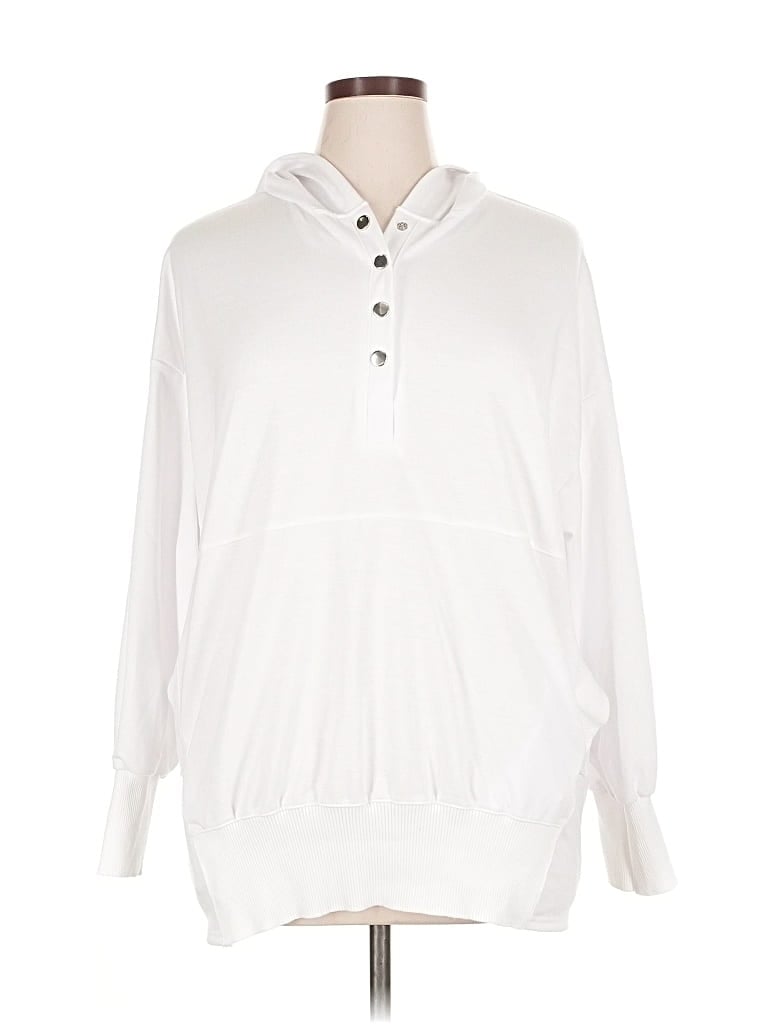 Pre-owned Unbranded Sweatshirt In White