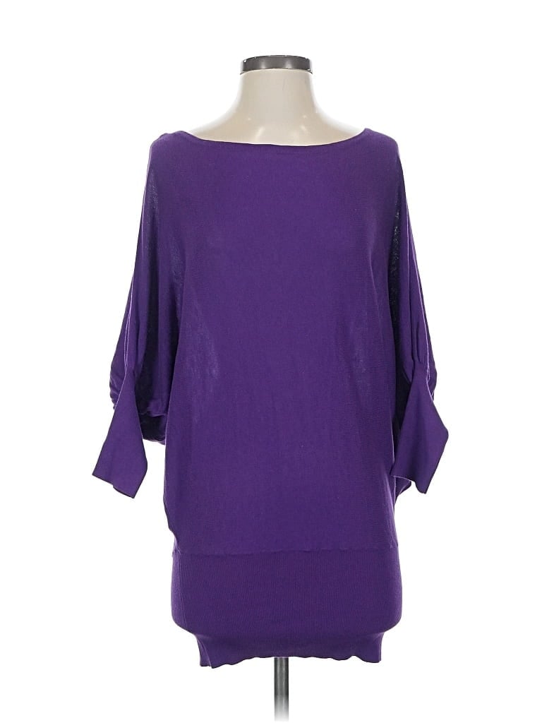 Pre-owned Bebe Poncho In Purple
