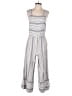 BeachLunchLounge Stripes Gray Jumpsuit Size XS - photo 1