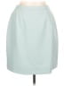 NYP Suits 100% Polyester Solid Teal Formal Skirt Size EU 42 / US 12 - photo 1