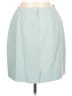 NYP Suits 100% Polyester Solid Teal Formal Skirt Size EU 42 / US 12 - photo 2