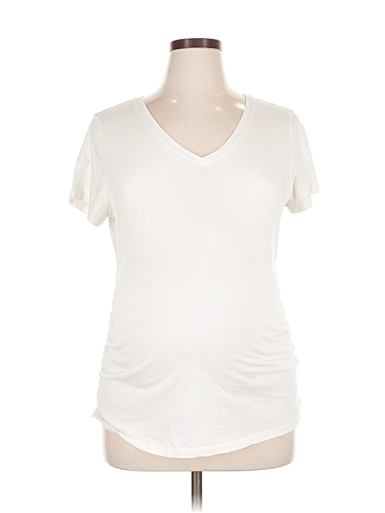 Pre-owned Isabel Short Sleeve T-shirt In White