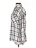 Be Cool Plaid Gray Ivory Long Sleeve Blouse Size Sm - Med - photo 5