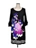 DressBarn Graphic Black Cocktail Dress Size 16 - photo 1