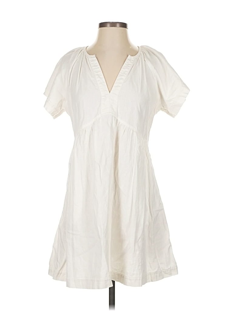 Pre-owned Universal Thread Casual Dress In White