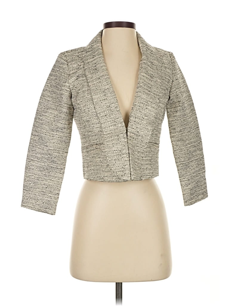 Pre-owned Jennifer Lopez Jacket In Gray
