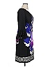 DressBarn Graphic Black Cocktail Dress Size 16 - photo 4