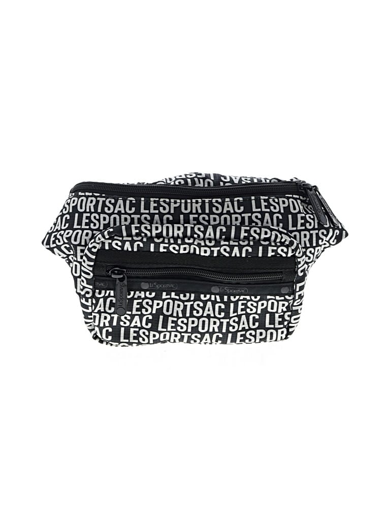 Pre-owned Lesportsac Belt Bag In Black