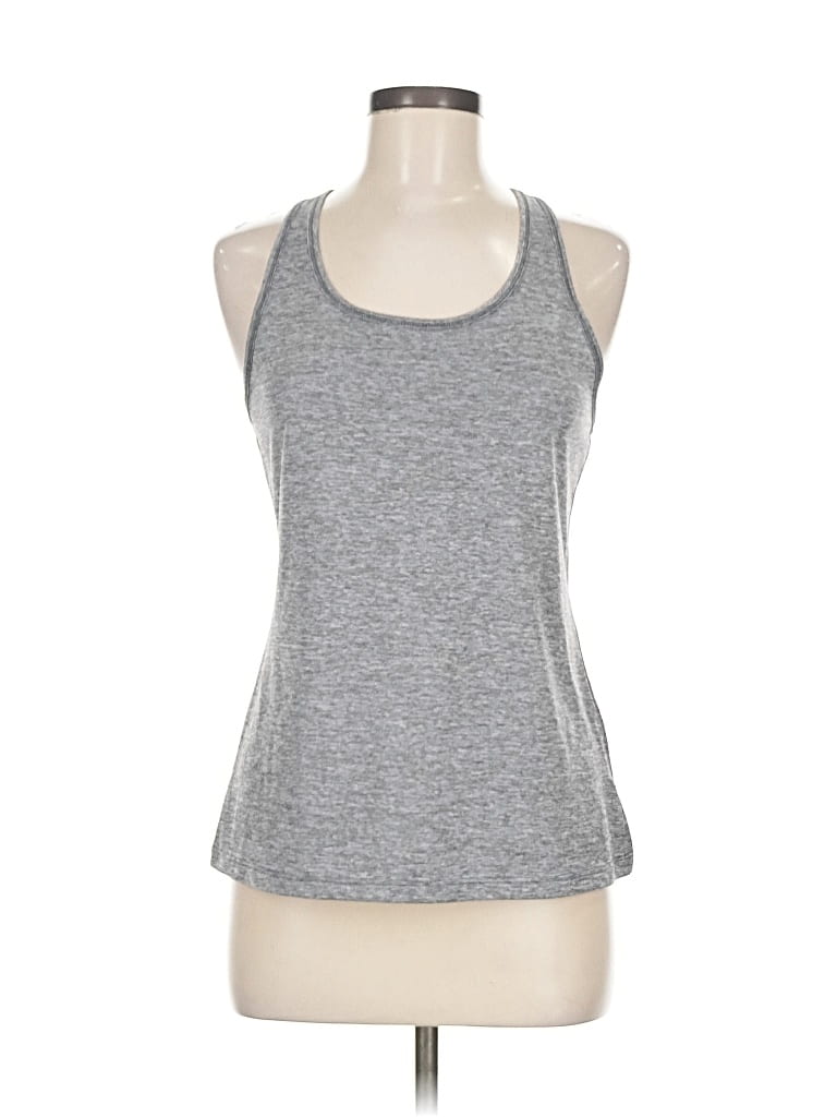 Pre-owned New Balance Active Tank Top In Gray
