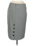 Express Design Studio Houndstooth Gray Casual Skirt Size 6 - photo 2