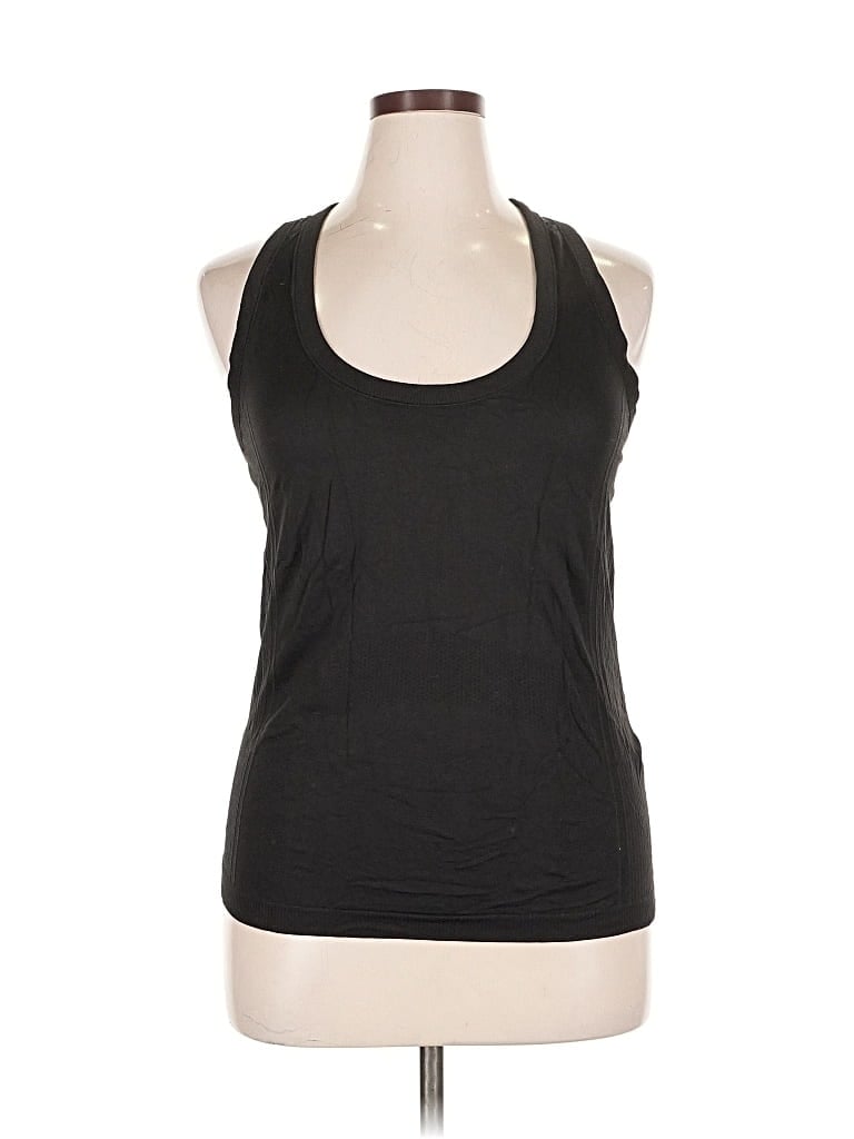 Pre-owned Active By Old Navy Tank Top Black Halter Neckline Tops