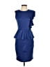 Samuel Dong Blue Cocktail Dress Size XXS - photo 1