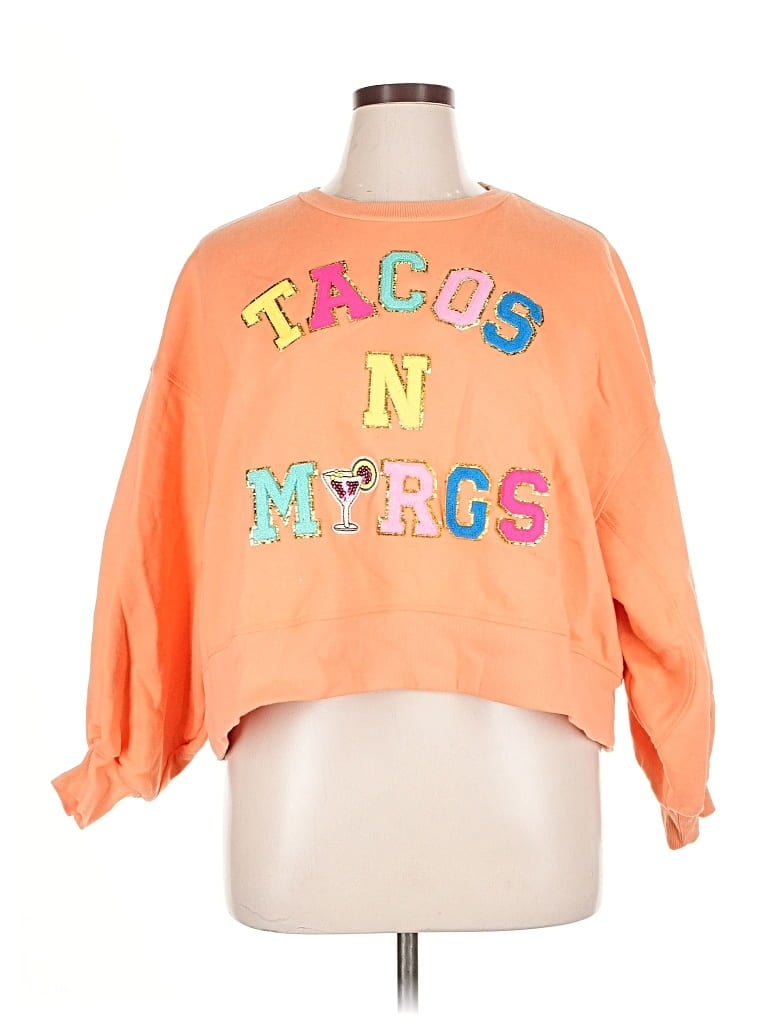 Pre-owned Judith March Sweatshirt In Orange