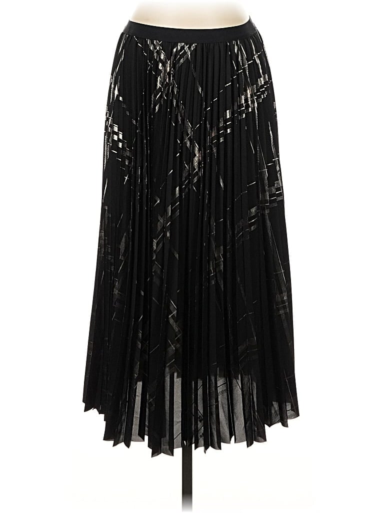 Pre-owned Nic + Zoe Formal Skirt In Black