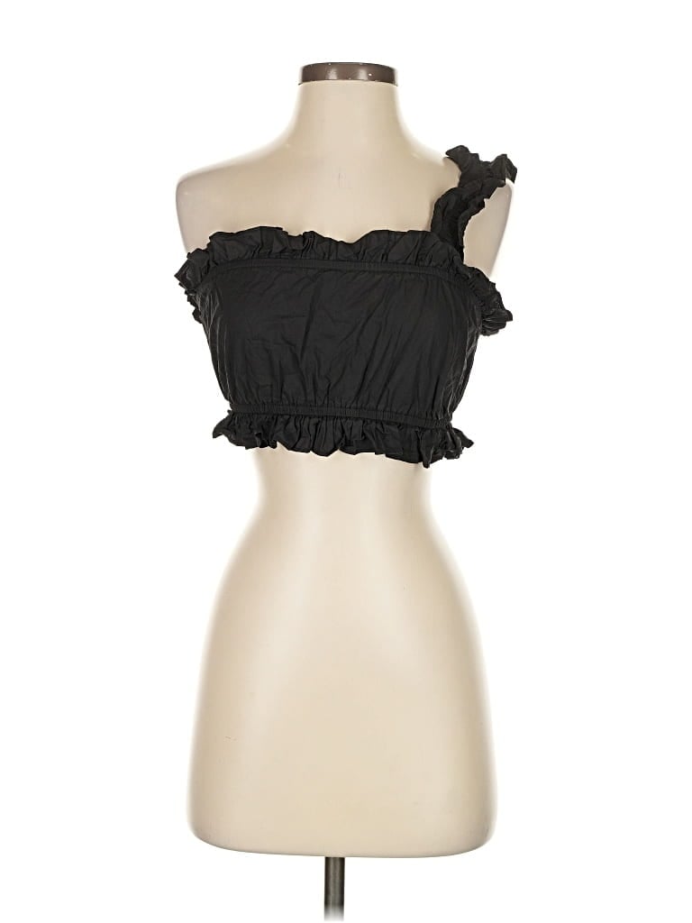 Pre-owned Urban Outfitters Sleeveless Blouse In Black