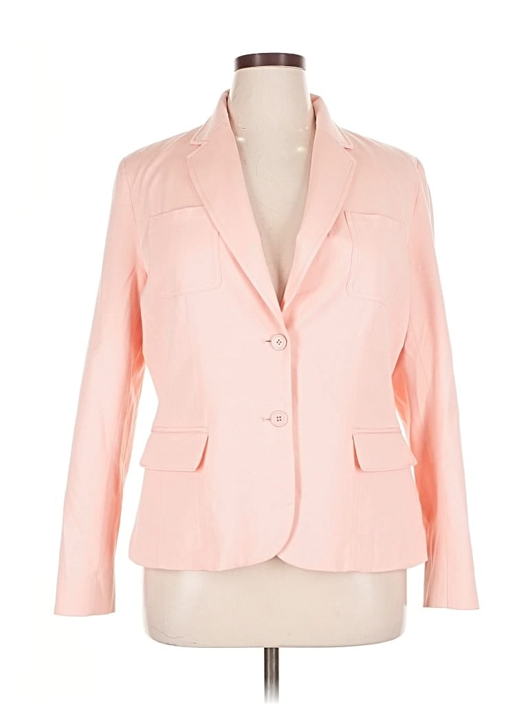 Pre-owned 7th Avenue Design Studio New York & Company Blazer Jacket In Pink