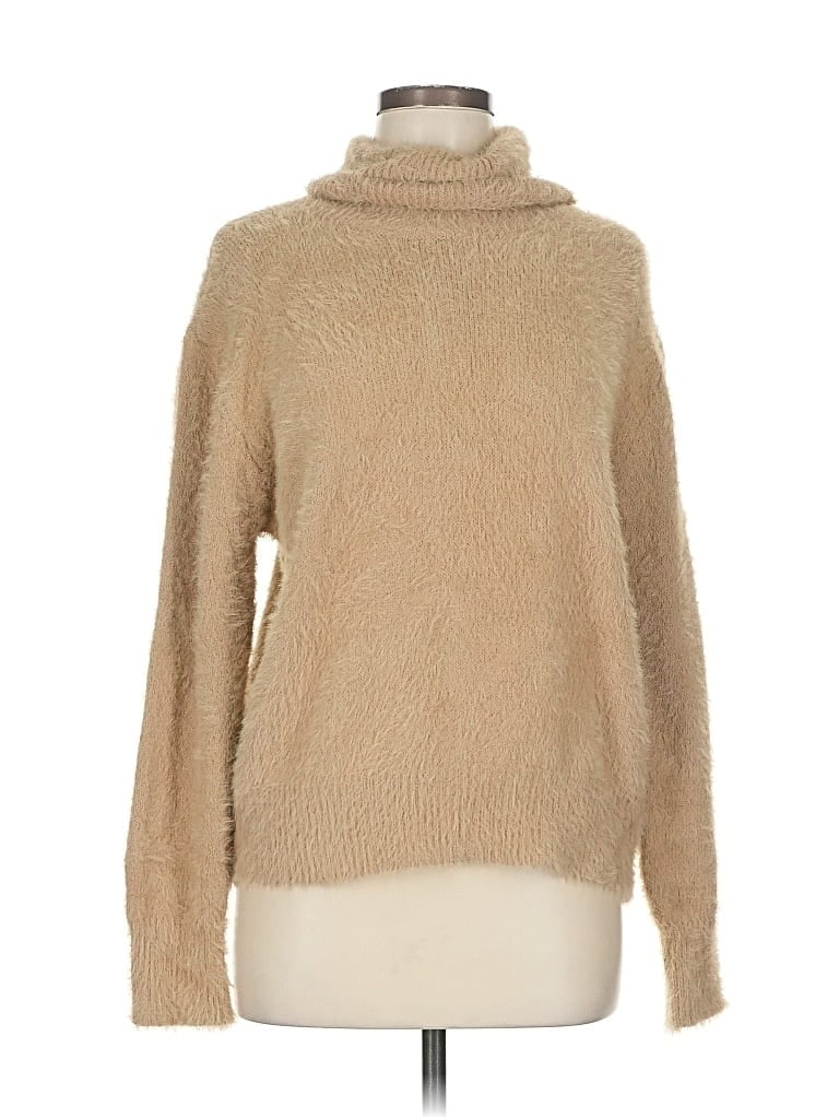 Pre-owned &merci Turtleneck Sweater In Brown