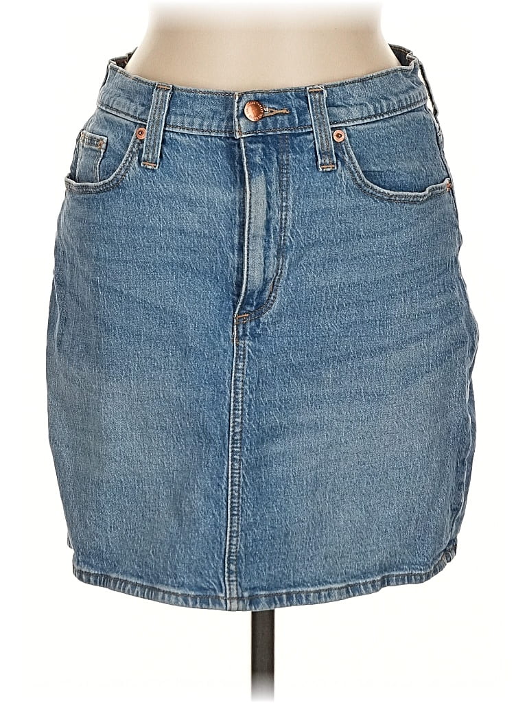 Pre-owned Universal Thread Denim Skirt In Blue