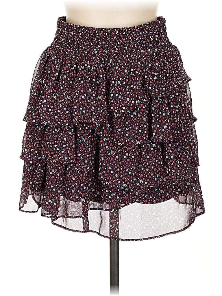 Pre-owned American Eagle Outfitters Casual Skirt In Burgundy