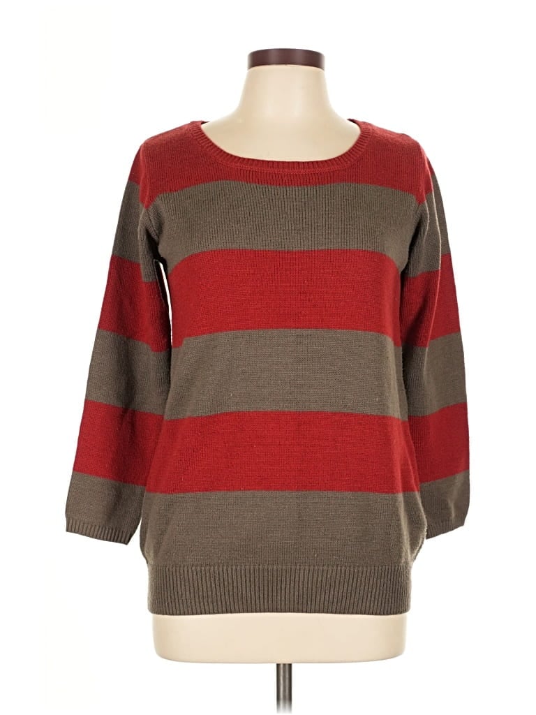 Pre-owned Unbranded Pullover Sweater In Red