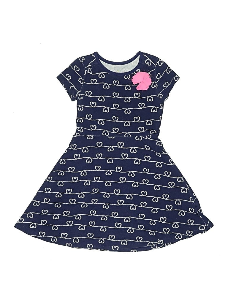 Pre-owned Jumping Beans Kids' Dress In Blue