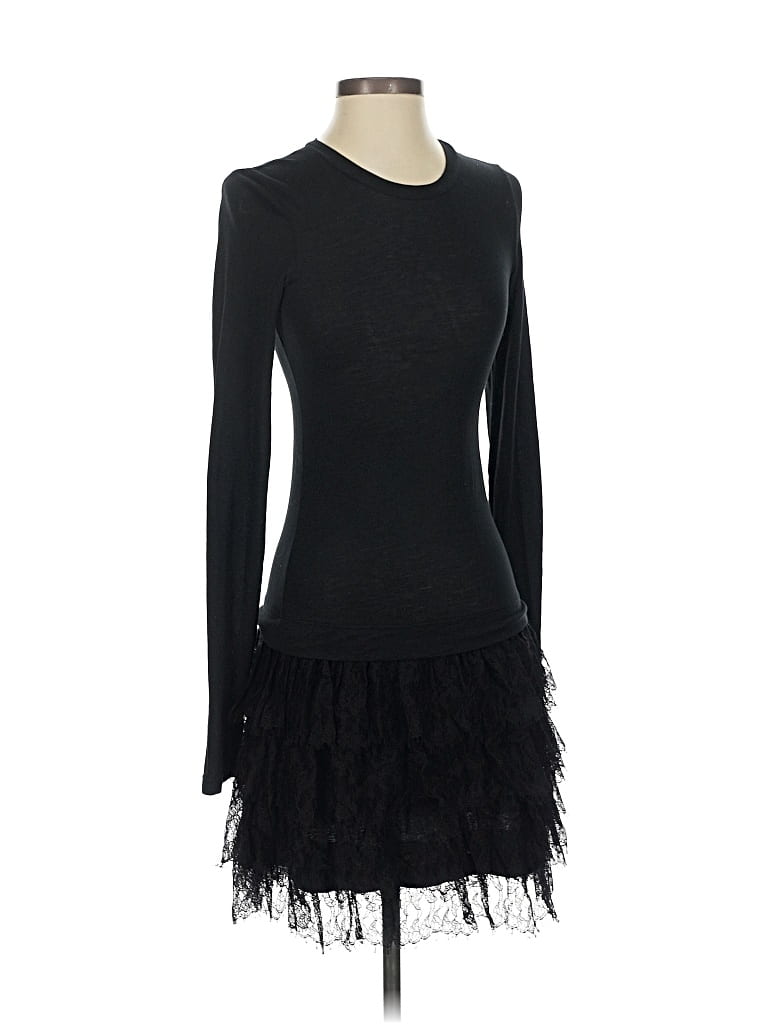 Pre-owned Theory Cocktail Dress In Black