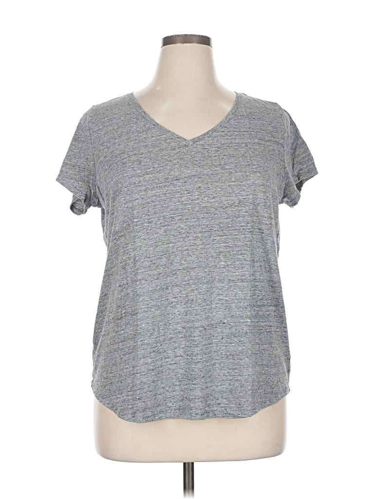 Pre-owned Sonoma Goods For Life Short Sleeve T-shirt In Gray