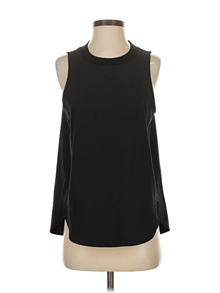 Pre-owned Athleta Sleeveless Blouse In Black
