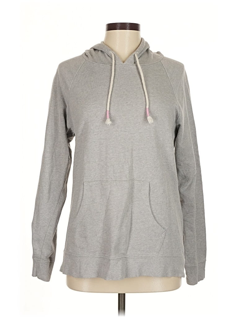Pre-owned Life Is Good Pullover Hoodie In Gray