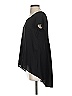 Decree 100% Polyester Black Short Sleeve Top Size S - photo 5