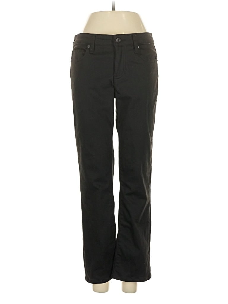 Pre-owned Lands' End Casual Pants In Black