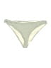 Eberjey Stripes Ivory Swimsuit Bottoms Size M - photo 1