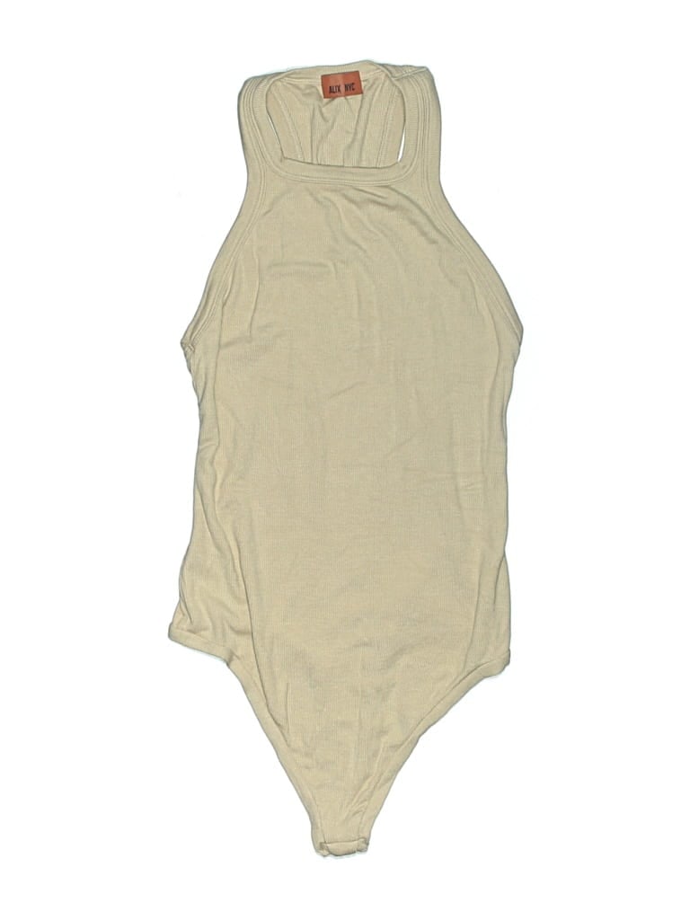 Pre-owned Alix Nyc Bodysuit In Brown