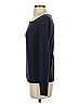 Red Haute Solid Blue Pullover Sweater Size S - photo 5
