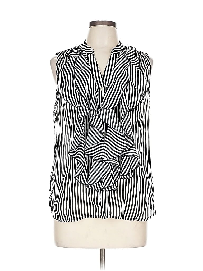 Pre-owned Cato Sleeveless Blouse In Black