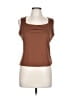 Unbranded Brown Sleeveless T-Shirt Size L (estimated) - photo 1