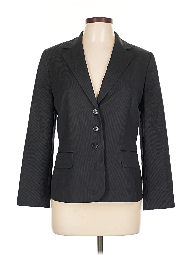 Pre-owned Ann Taylor Loft Blazer Jacket In Black