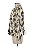 Chico's Animal Print Ivory Blazer Size Med (1) - photo 5