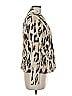 Chico's Animal Print Ivory Blazer Size Med (1) - photo 4