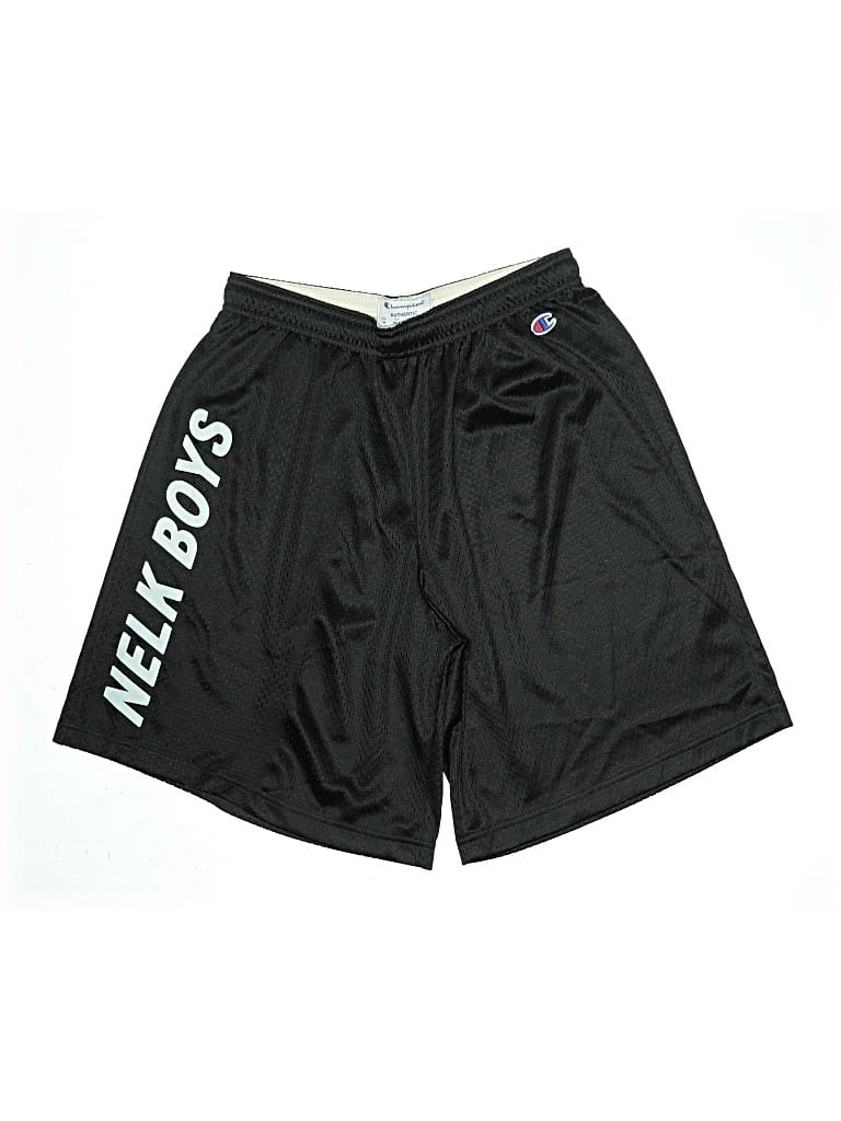 Pre-owned Champion Kids' Athletic Shorts In Black