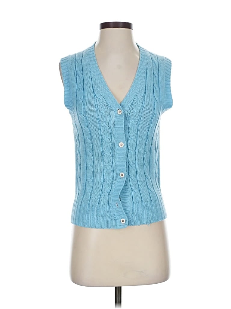 Pre-owned Uniquely Lorna Jane Sweater Vest In Blue