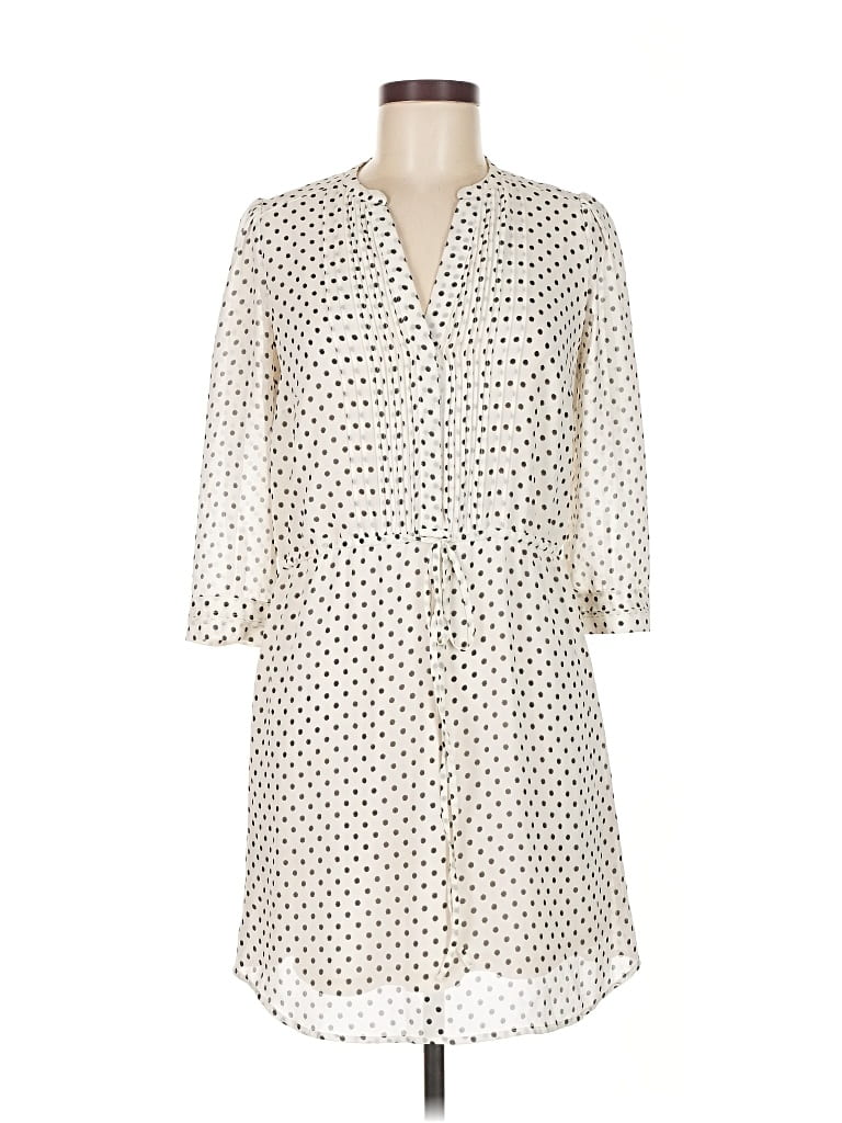 Pre-owned H&m Casual Dress In White