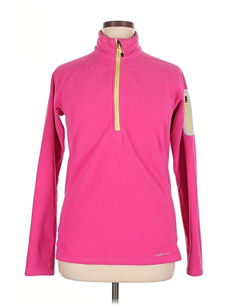Pre-owned Eddie Bauer Sweatshirt In Pink