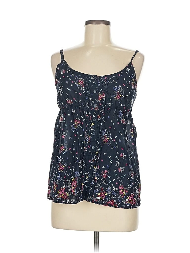 Pre-owned Gap Outlet Sleeveless Blouse In Blue