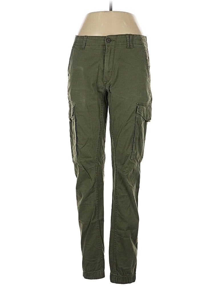 Pre-owned Jack & Jones Cargo Pants In Green