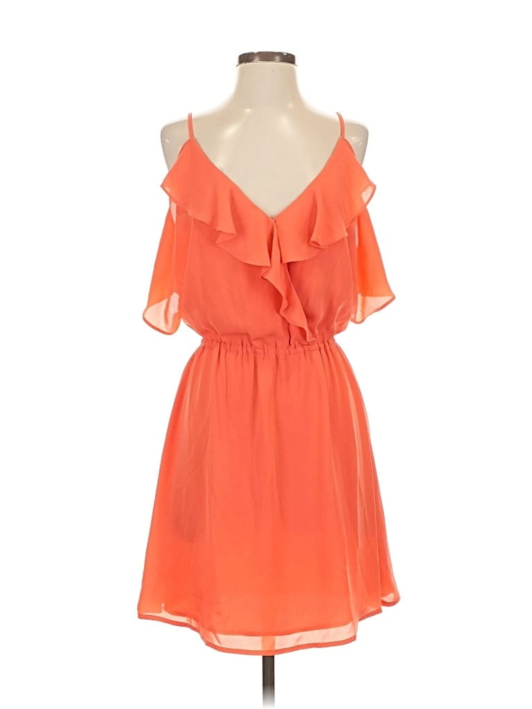 Pre-owned Charles Henry Cocktail Dress In Orange